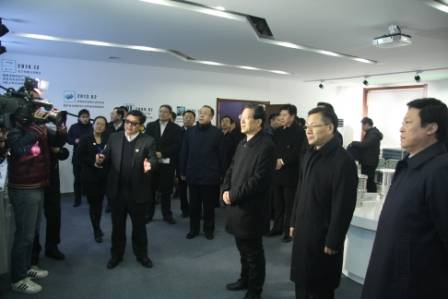 王东峰副书记考察亿昇科技